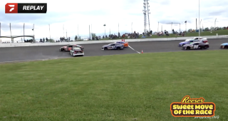 Reese’s Sweet Move of the Race: Matt Kemp dodges disaster at Flat Rock